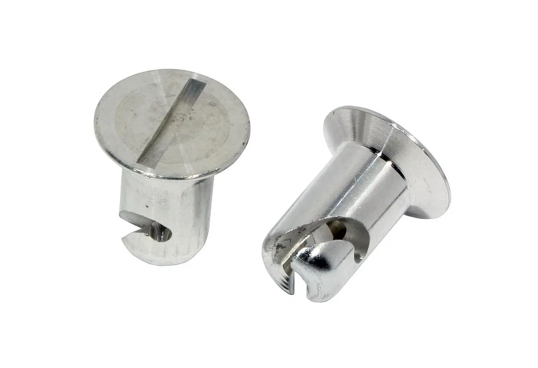 71311 – MOROSO Quarter Turn Fastener, Slot Head 7/16 Inch Diameter X 0.550 Inch Long Aluminum Set Of 10 Flush Head Fa...